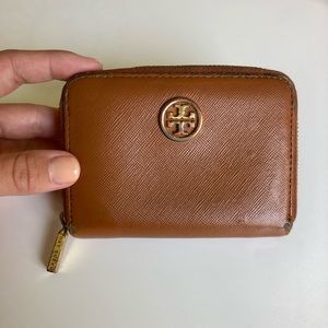 Tory Burch Robinson Zip Coin Case